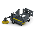 Hydraulische Anbaukehrmaschine – CAD-Modell